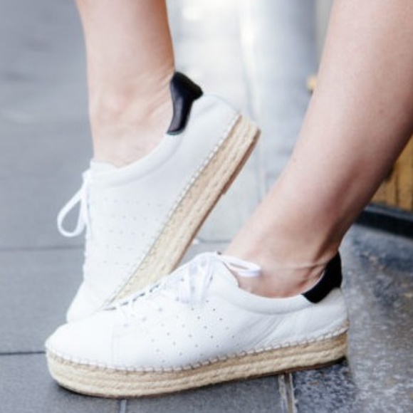 vince camuto white sneakers